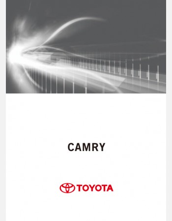 toyota camry 2014 2015 2016 & 2017 navigation manual